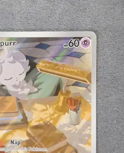 Espurr 095/088 Illustration Rare Holo Mega Evolution Perfect Order Pokemon NM - Image 4