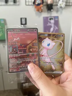 Pokemon 151 Mew Ex 053 Sealed with Gold Metal Mew Mint - Image 1