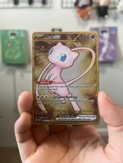 Pokemon 151 Mew Ex 053 Sealed with Gold Metal Mew Mint - Image 4
