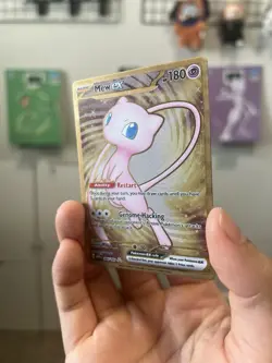 Pokemon 151 Mew Ex 053 Sealed with Gold Metal Mew Mint - Image 5