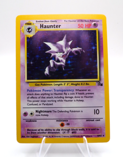 Pokemon TCG Haunter Fossil 6/62 Holo Unlimited LP Condition - Image 1