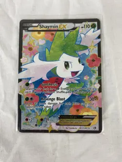 Shaymin EX RC21/RC25 Legendary Treasures Radiant Collection Pokemon TCG 2013 LP - Image 1