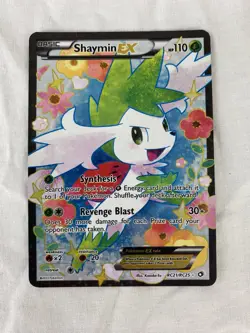 Shaymin EX RC21/RC25 Legendary Treasures Radiant Collection Pokemon TCG 2013 LP - Image 2