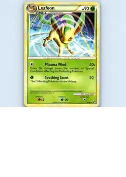 Pokemon tcg Undaunted Leafeon Near Mint or Better - Image 1