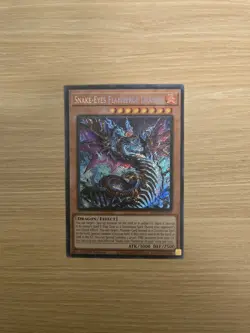 Yugioh Snake-Eyes Flamberge Dragon AGOV-EN010 Secret Rare 1st Edition NM - Image 2