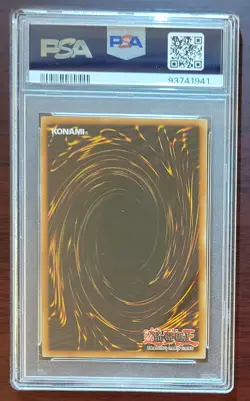 Yugioh! Blue-Eyes White Dragon DPKB-EN001 Super Rare 1st Edition PSA 9 MINT - Image 2