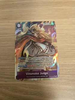 Vinsmoke Judge (Alternate Art) OP06-062 English SR Wings of Captain One Piece - Image 2