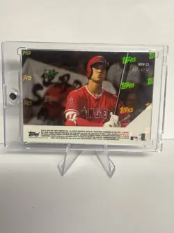 2018 Topps Now - Moment of the Week Shohei Ohtani #MOW-23 /1269 (RC) - Image 4