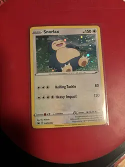 Snorlax SWSH032 Black Star Promo Holo Rare Pokemon Card NM Sword & Shield - Image 1