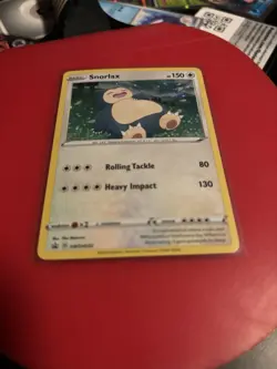 Snorlax SWSH032 Black Star Promo Holo Rare Pokemon Card NM Sword & Shield - Image 2