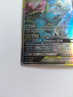 Celebi & Venusaur GX TAG TEAM SM167 SM Holo Promo Pokemon Card 270 HP - Image 3