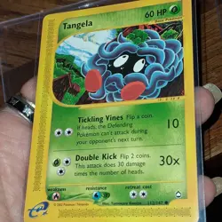 2002 POKEMON CARD TANGELA 112/147 AQUAPOLIS COMMON LP NICE - Image 3