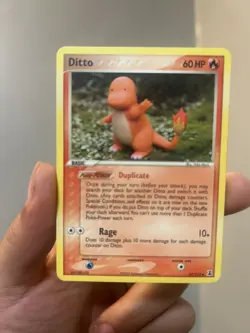 (Charmander) Ditto 37/113 EX Delta Species 2005 Vintage Pokemon TCG - NM- Card - Image 1
