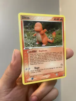 (Charmander) Ditto 37/113 EX Delta Species 2005 Vintage Pokemon TCG - NM- Card - Image 3