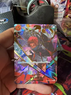 Shanks SP Parallel OP06-007 PRB-02 THE BEST vol.2 One Piece Card Game Japanese - Image 2