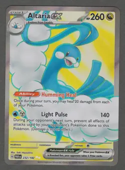 Altaria EX 232/182 Paradox Rift Full Art Pokemon Card - Image 1