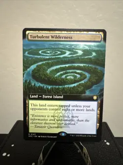 Turbulent Wilderness (Extended Art) Commander: Secrets of Strixhaven Regular - Image 1