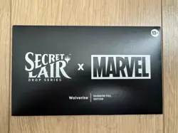 MtG Secret Lair Marvel Wolverine Foil New Sealed - Image 1