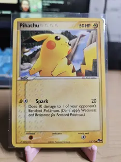 Pikachu 13/17 Pop Series 4 Pokemon Card Lightly Played - Image 1
