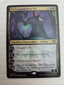 mtg,Professor Dellian Fel- Secrets of Strixhaven Regular NM - Image 1