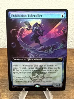 Exhibition Tidecaller (Extended Art) Secrets of Strixhaven Foil - Image 1