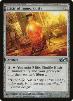 Core Set 2013 Elixir of Immortality MTG Magic the Gathering NM - Image 1