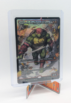 MTG - Raphael, the Nightwatcher - FOIL Showcase Mythic #287 - TMNT NM - Image 1