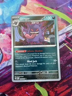 Gengar Reverse Holo 050/088 Me03: Pokemon Perfect Order NM - Image 1