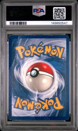 1999 POKEMON GAME SHADOWLESS #50 GASTLY PSA 1 - Image 2