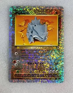 Rhyhorn 90/110 MP/HP Legendary Collection LC Reverse Holo Pokemon TCG - Image 1