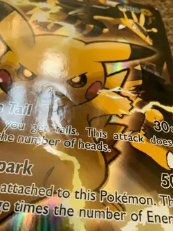 Pokemon Pikachu TCG EX Jumbo Black Star Promo Card XY124 - Image 4