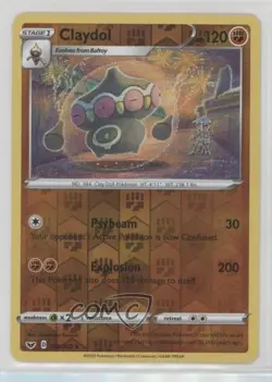 Claydol Reverse Foil Pokemon Sword & Shield #103 - Image 1