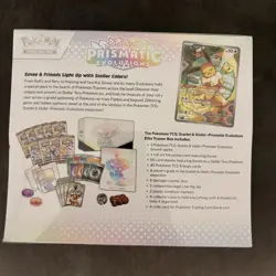 Pokemon Prismatic Evolutions Elite Trainer Box ETB New Sealed SHIPS ASAP - Image 2