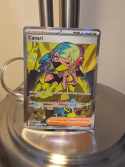 Pokemon Trainer Canari 257/217 Full Art Ultra Rare Holo Ascended Heroes Nm - Image 1