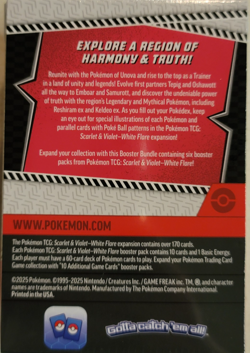 White Flare Booster Bundle Box - Factory Sealed Pokemon TCG Scarlet & Violet - Image 4