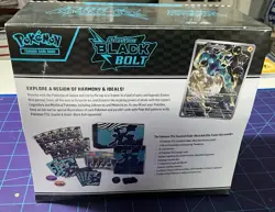 Pokemon TCG Black Bolt Elite Trainer Box - SV Factory Sealed (Small Rip Plastic) - Image 3