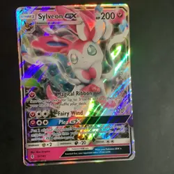 Pokemon Sylveon GX Ultra Rare Foil SM-Guardians Rising 92/145 200HP - Image 1