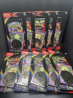 Pokemon Phantasmal Flames checklane Blister Booster Pack Sealed (LOT OF 10) - Image 1