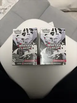 🔥DEAL🔥 2x Pokemon TCG Scarlet & Violet White Flare Booster Bundle Sealed Lot - Image 1