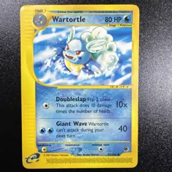 Pokemon TCG | Wartortle 92/165 | MP Moderately Played | Expedition | NonHolo - Image 1