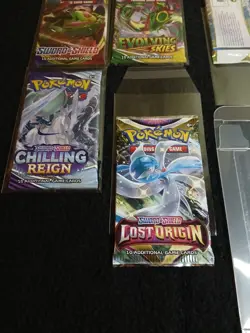 Pokemon TCG Sword & Shield Booster Packs Lot Of 6 New Factory Sealed - Image 4