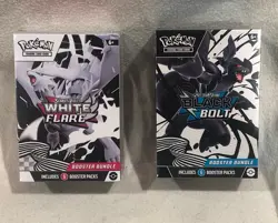 Pokemon TCG Black Bolt & White Flare Booster Bundles, NEW & SEALED - Image 1