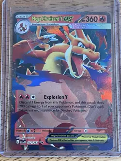 Pokemon TCG: Ascended Heroes – Mega Charizard Y EX 022/217 – Holo - Image 1