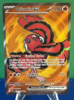 Pokemon TCG Oricorio EX 110/094 - Phantasmal Flames Ultra Rare - Near Mint - Image 1