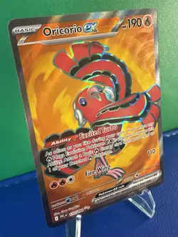 Pokemon TCG Oricorio EX 110/094 - Phantasmal Flames Ultra Rare - Near Mint - Image 2
