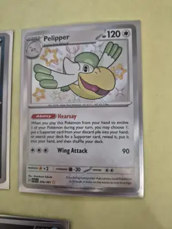 Pokemon Paldean Fates - Palafin 225 , Sableye 184 , Pelipper 204 baby shiny - Image 3
