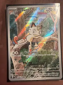 Pokemon TCG - Meowth 106/094 - Full Art Phantasmal Flames - Image 1