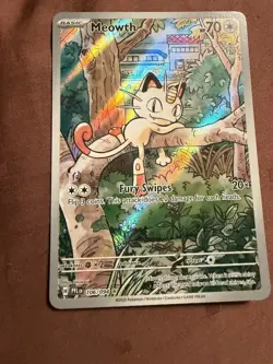 Pokemon TCG - Meowth 106/094 - Full Art Phantasmal Flames - Image 4