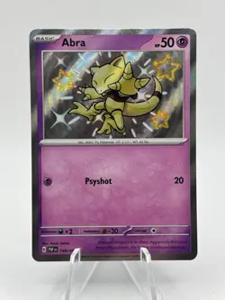 Pokemon TCG Abra 148/091 Sv: Paldean Fates Baby Shiny - Image 1