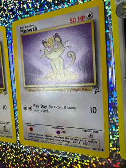 Pokemon TCG HP Regular: Base Set 2 80/130 Meowth; Ancient Origins 62/98 Persian - Image 5